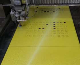 Eternity Cutting thickness of 8mm and 12mm water jet 