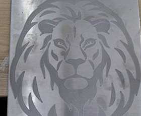 Engravings water jet 